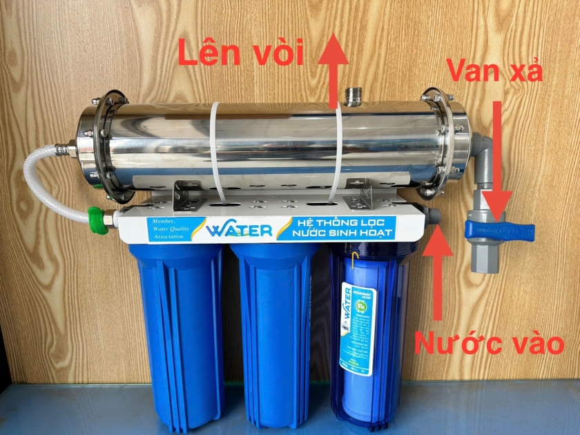 Hệ thống lọc nước sinh hoạt BLUF10